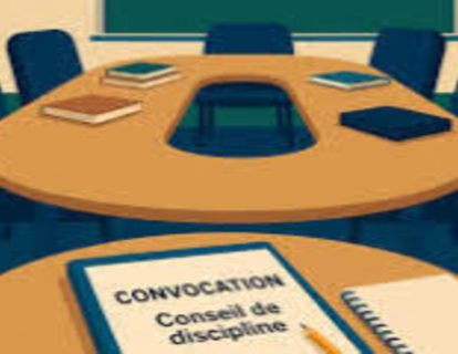 Conseil de discipline (1)